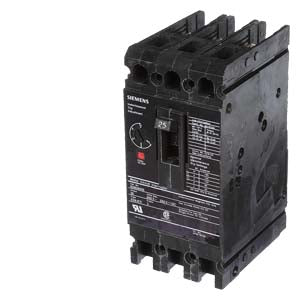 ED63A025 - Siemens - 25A 600V 3 Pole Circuit Breaker
