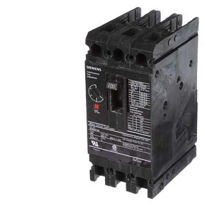 ED63A100 - Siemens - 100A 600V 3 Pole Circuit Breaker