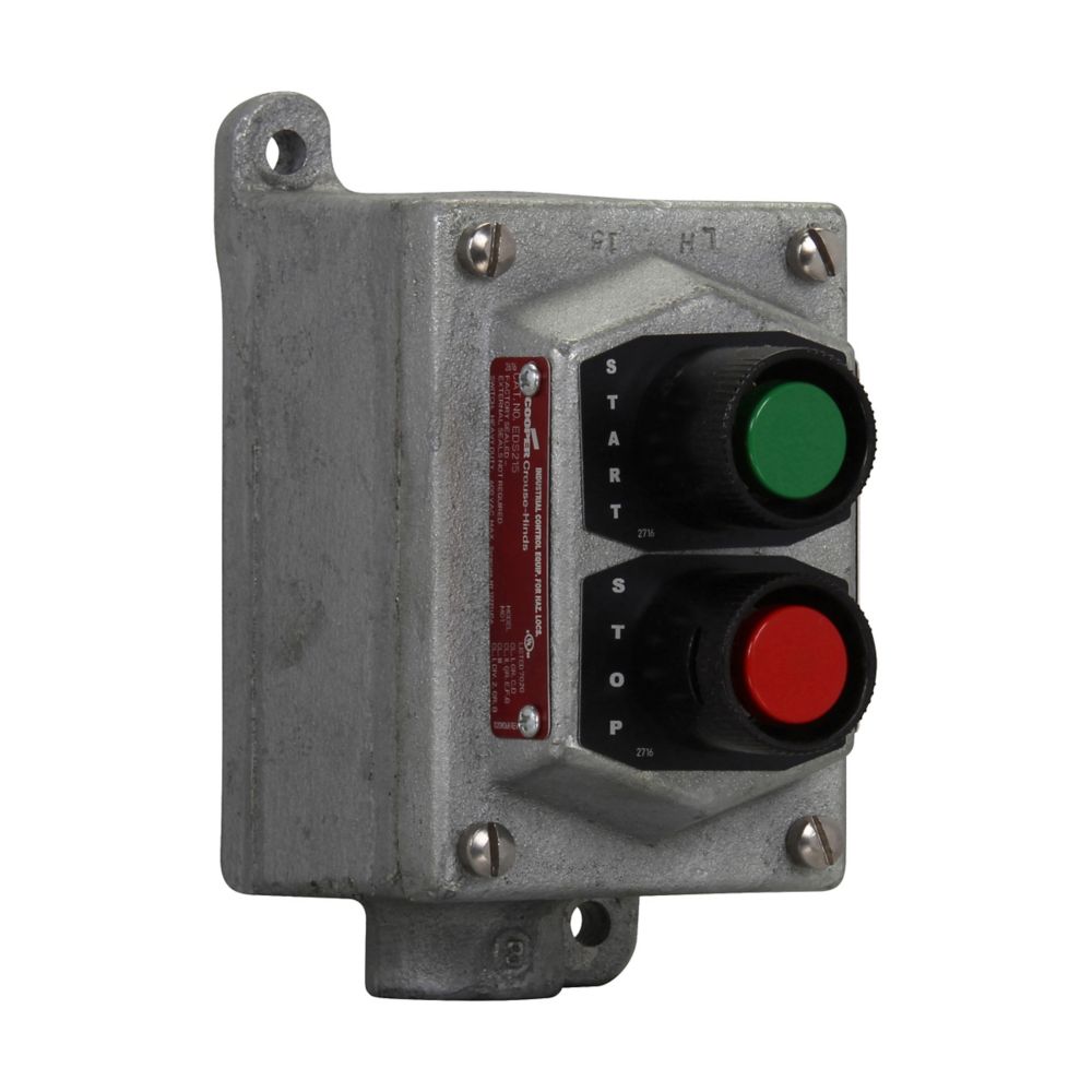 EDS215 - Eaton Crouse-Hinds Series - 3/4" EDS Pushbutton Control Station
