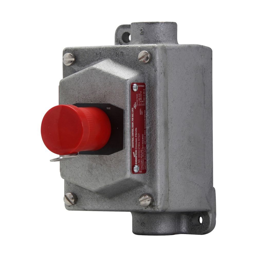 EDSC2184S769 - Eaton Crouse-Hinds Series - 3/4" EDS Pushbutton Control Station