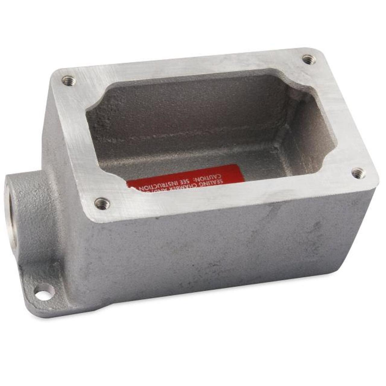 EFD175NLQ - Appleton - 3/4" Hub EFD Type 1-Gang Dead-End Malleable Iron Mounting Body