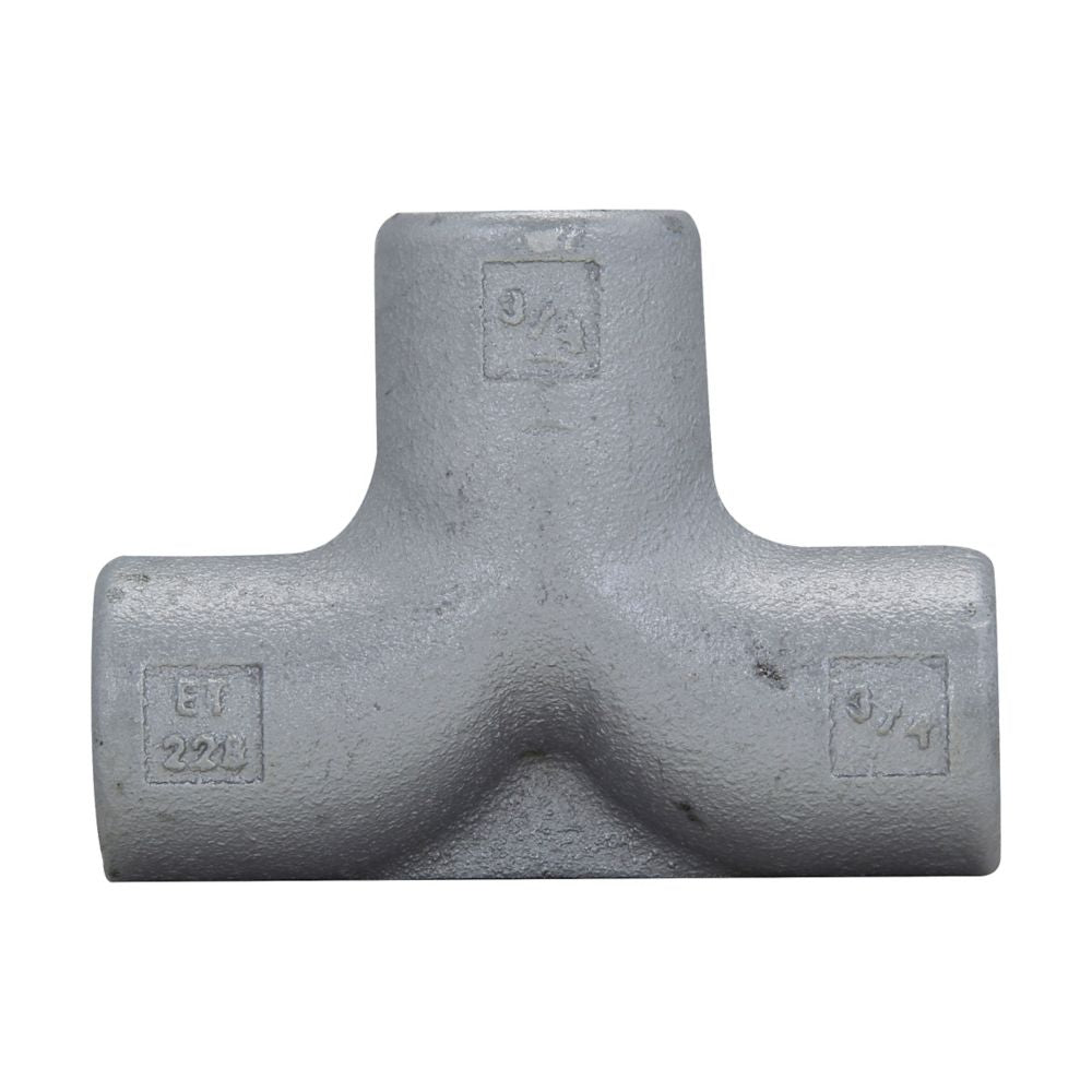 ET218 - Eaton Crouse-Hinds Series - 3/4"-1/2"-1/2" Condulet ET Tee