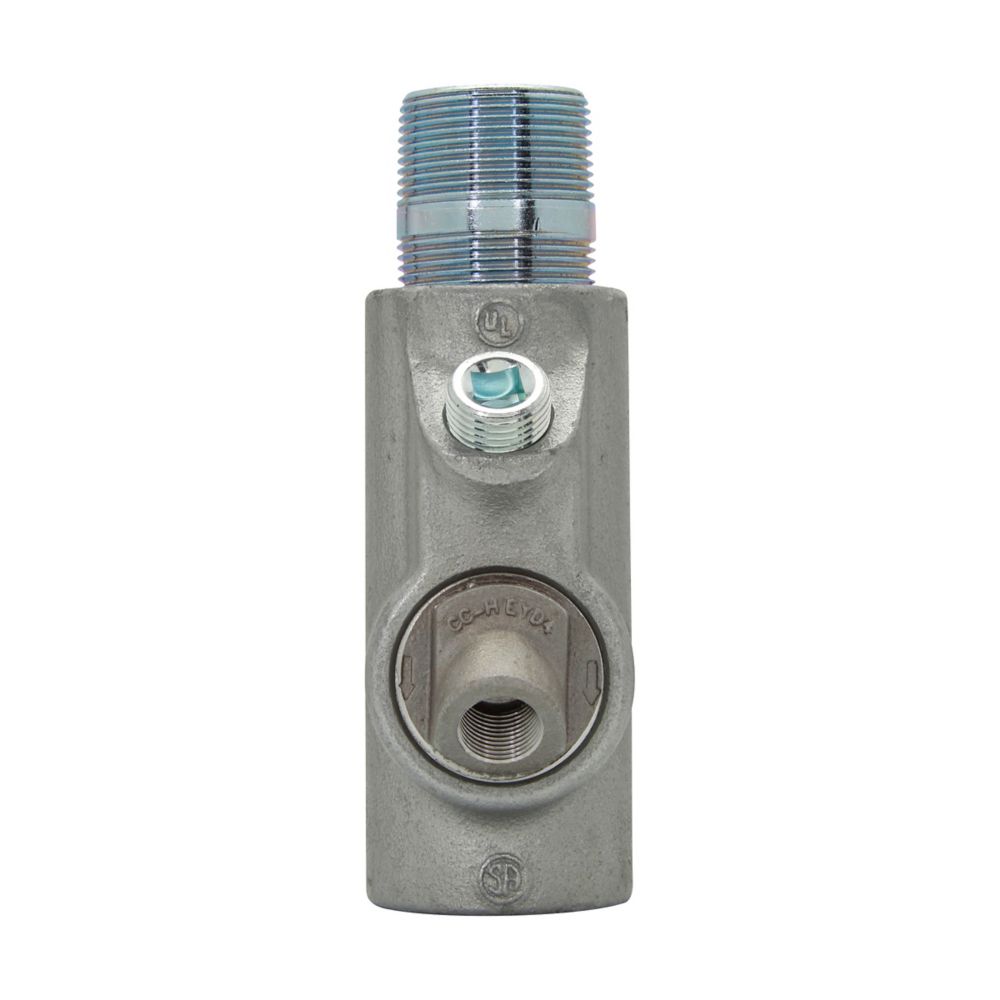 EYD86SA - Eaton Crouse-Hinds Series - 3" EYD Conduit Sealing Fitting with Vertical Drain