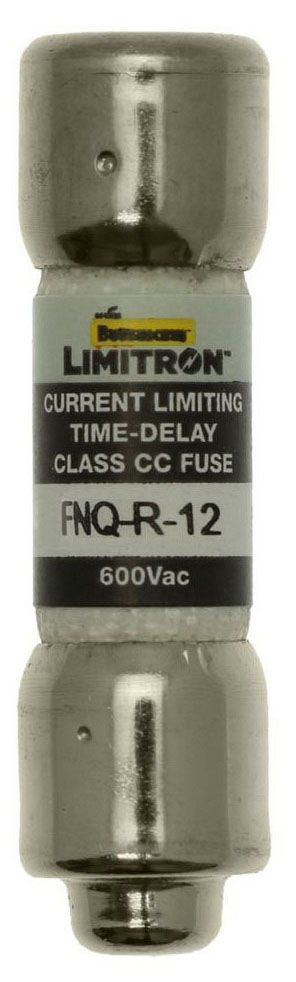 FNQ-R-12 -  Bussmann - 600V Midget Time-Delay Fuse