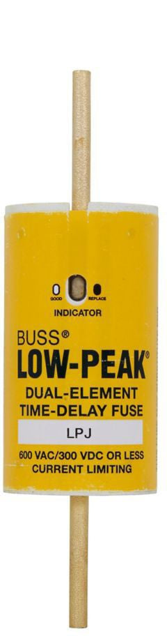 LPJ-125SPI -  Bussmann - 600V Low-Peak Class J Indicating Time-Delay Fuse