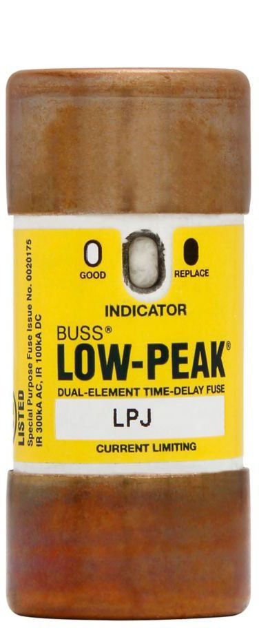 LPJ-35SPI -  Bussmann - 600V Low-Peak Class J Indicating Time-Delay Fuse