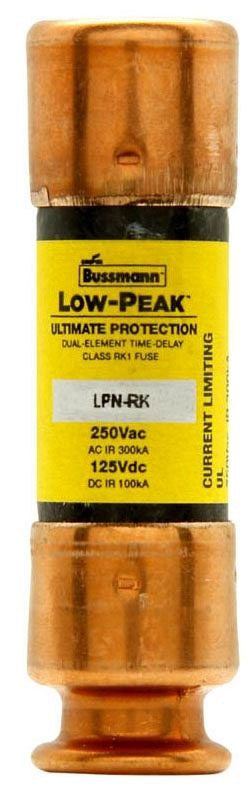 LPN-RK-3SP -  Bussmann - 250V Low-Peak Dual-Element Fuse