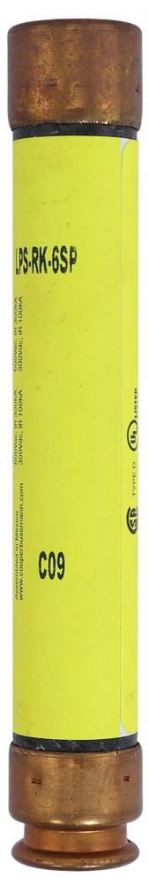 LPS-RK-6SP -  Bussmann - 600V RK1 Time-Delay Fuse