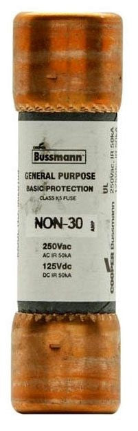 NON-25 -  Bussmann - 250V One-Time Fuse