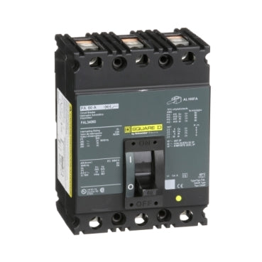 FAL34060 - Square D - FA 60A 480V 3 pole Circuit breaker