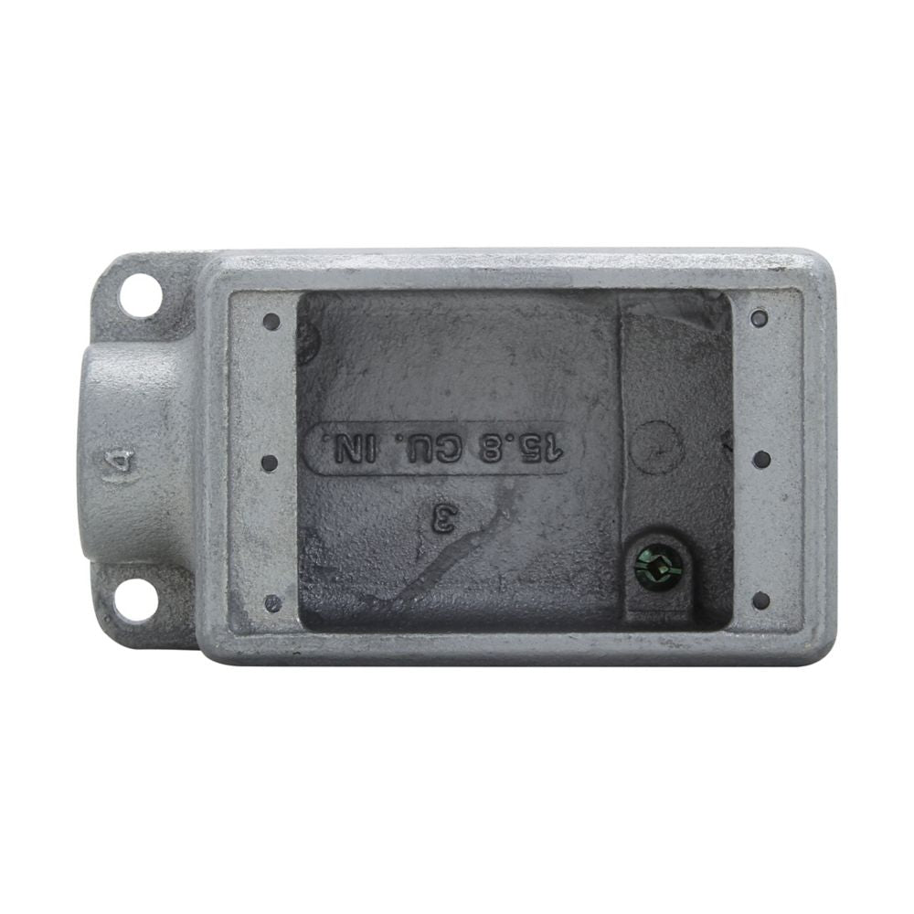 FS1 - Eaton Crouse-Hinds Series - 1/2" Condulet FS Device Box