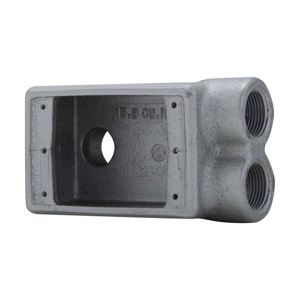 FSSA2 - Eaton Crouse-Hinds Series - 3/4" Condulet FSS Shallow Device Box
