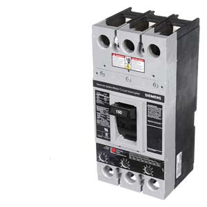 FXD63A150 - Siemens - 150A 600V 3 Pole Bolt-On Circuit Breakers