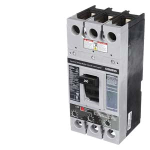 FXD63A250 - Siemens - 250A 600V 3 Pole Bolt-On Circuit Breakers