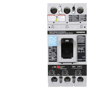 FXD63B200L - Siemens - 200A 600V 3 Pole Circuit Breakers