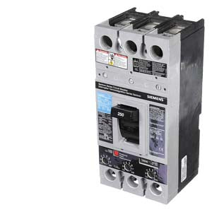 FXD63B250L - Siemens - 250A 600V 3 Pole Circuit Breakers