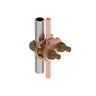 GAR1429 - Burndy - Fits 1/2" to 3/4" Pipe Bright Dipped Mechanical Grounding Connector