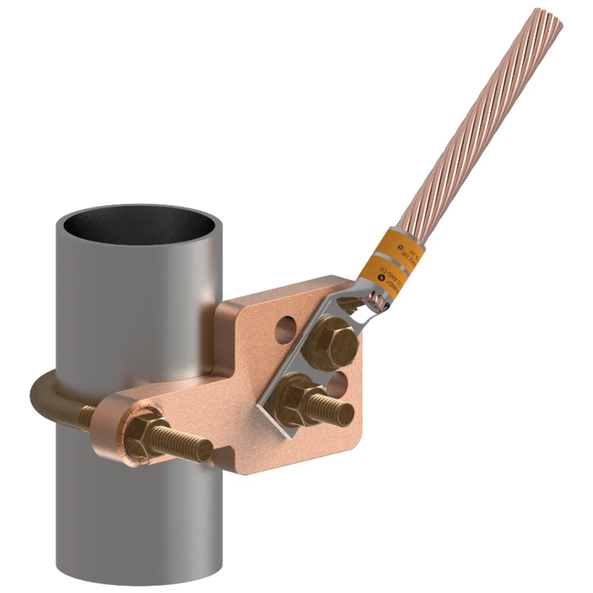 GAR3904TC - Burndy - 2-1/2" to 3-1/2" IPS Mechanical Ground Connector