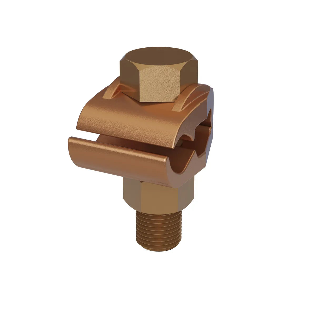 GB29 - Burndy - 1/2" Stud Silicon Bronze Hardware Mechanical Grounding Connector