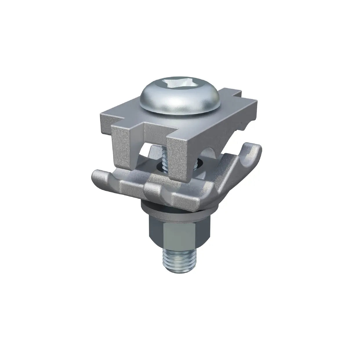 GC2626CT - Burndy - 3/8" Stud Galvanized Steel Hardware Mechanical Grounding Connector