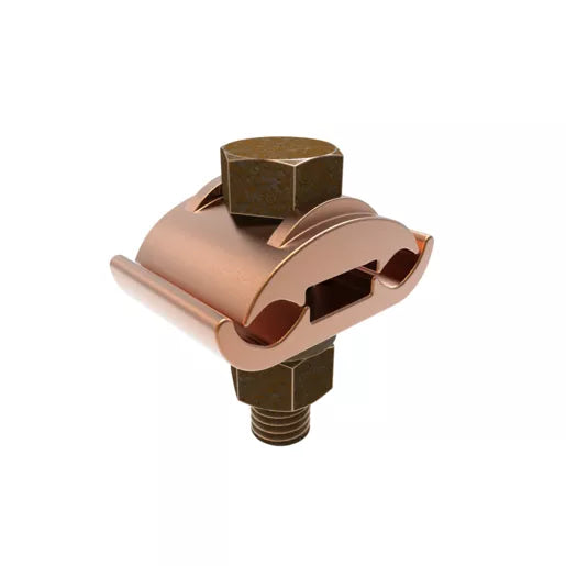 GC2929 - Burndy - 1/2" Stud to 1/2" Stud Silicon Bronze Hardware Mechanical Grounding Connector