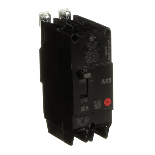 TEY250 - General Electric - 50 Amp 2 Pole 480 V Circuit Breaker