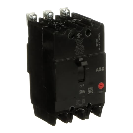 TEY350 - General Electric - 50 Amp 3 Pole 480 V Circuit Breaker