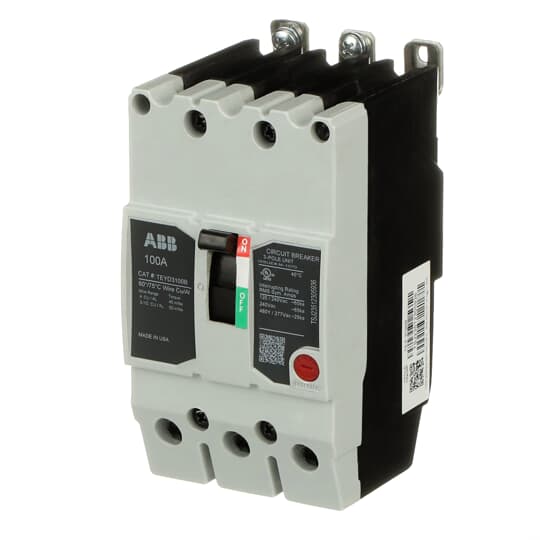 TEYD3100B - General Electric - 100 Amp 3 Pole 480 V Circuit Breaker