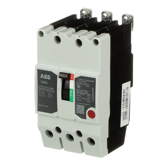 TEYL3100B - General Electric - 100 Amp 3 Pole 480 V Circuit Breaker