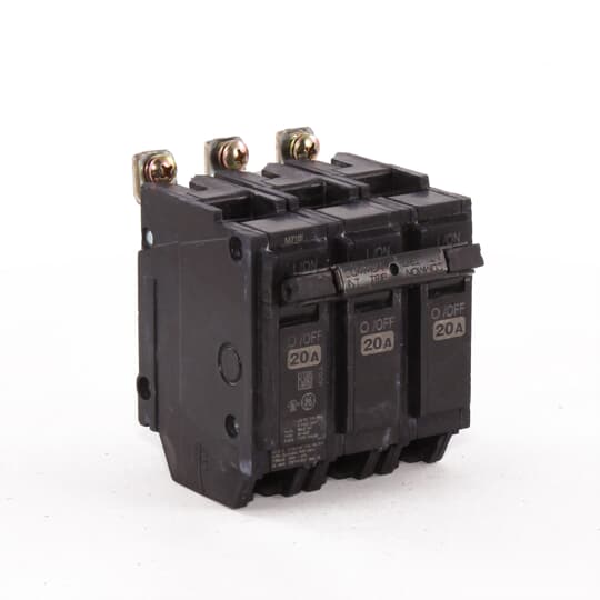 THHQB32020 - General Electric - 20 Amp 3 Pole 208 V Circuit Breaker