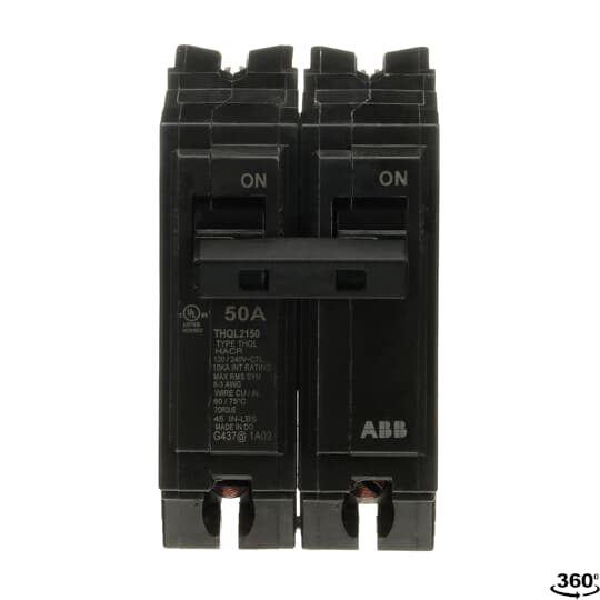 THQL2150 - General Electric - 50 Amp 2 Pole 240 V Circuit Breaker