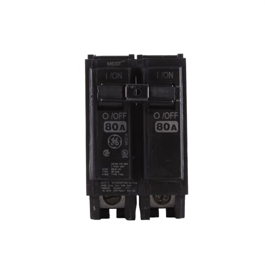 THQL2180 - General Electric - 80 Amp 2 Pole 240 V Circuit Breaker