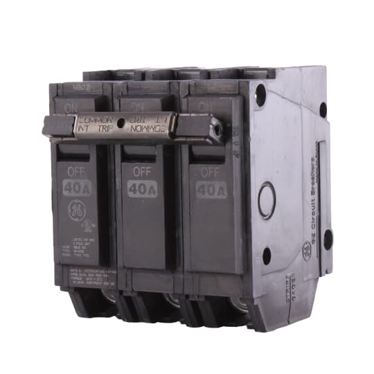 THQL32040 - General Electric - 40 Amp 3 Pole 240 V Circuit Breaker