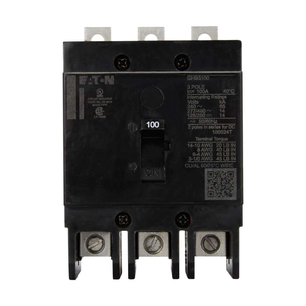 GHB3045 - Eaton Cutler Hammer - 45A Three-Pole Circuit Breakers