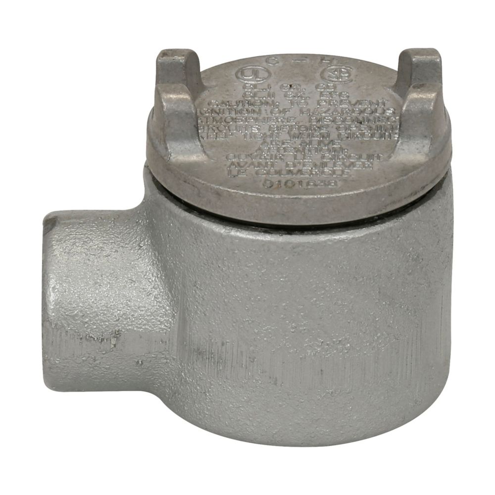 GUA24 - Eaton Crouse-Hinds Series - 3/4" Condulet GUA Conduit Outlet Box with Cover
