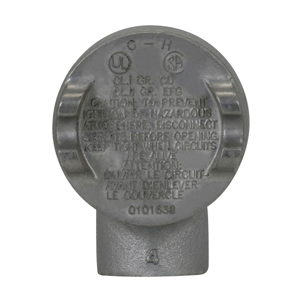 GUAB24 - Eaton Crouse-Hinds Series - 3/4" Condulet GUA Conduit Outlet Box with Cover