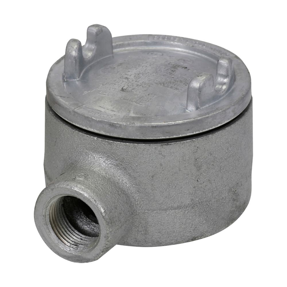 GUAB26 - Eaton Crouse-Hinds Series - 3/4" Condulet GUA Conduit Outlet Box with Cover