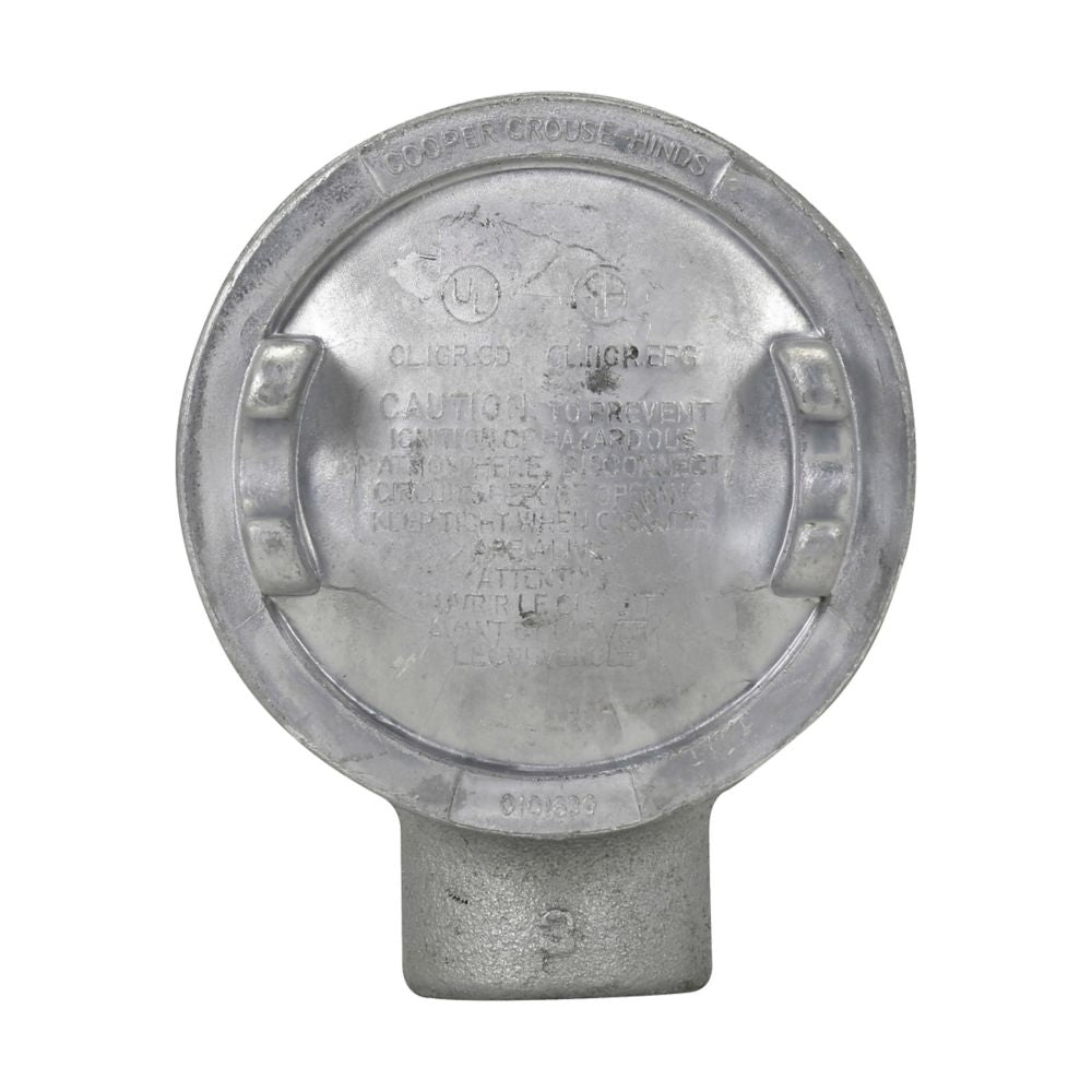 GUAB59 - Eaton Crouse-Hinds Series - 1-1/2" Condulet GUA Conduit Outlet Box with Cover