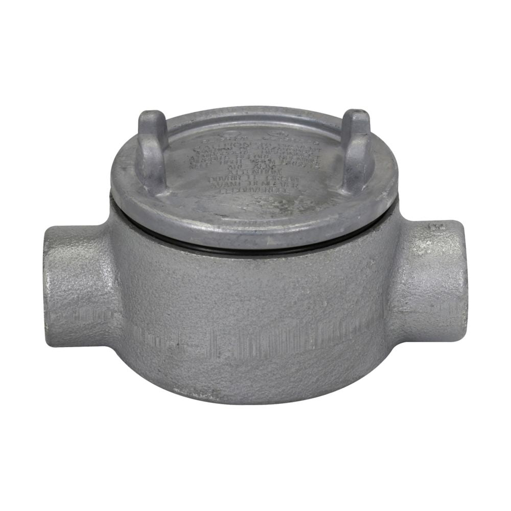 GUAC59 - Eaton Crouse-Hinds Series - 1-1/2" Condulet GUA Conduit Outlet Box with Cover