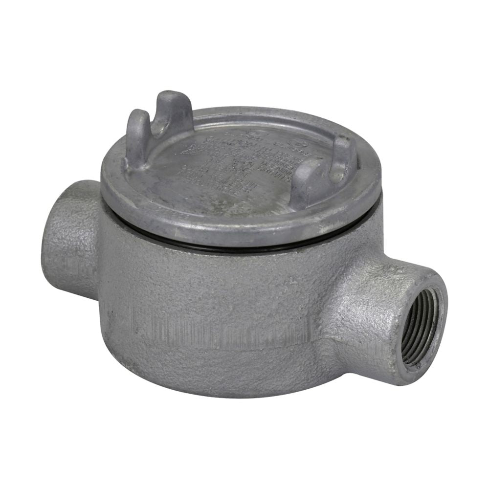 GUAC36 - Eaton Crouse-Hinds Series - 1" Condulet GUA Conduit Outlet Box with Cover