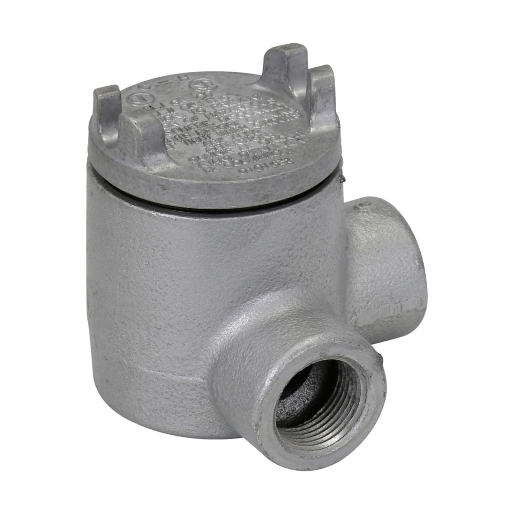 GUAL16 - Eaton Crouse-Hinds Series - 1/2" Condulet GUA Conduit Outlet Box with Cover