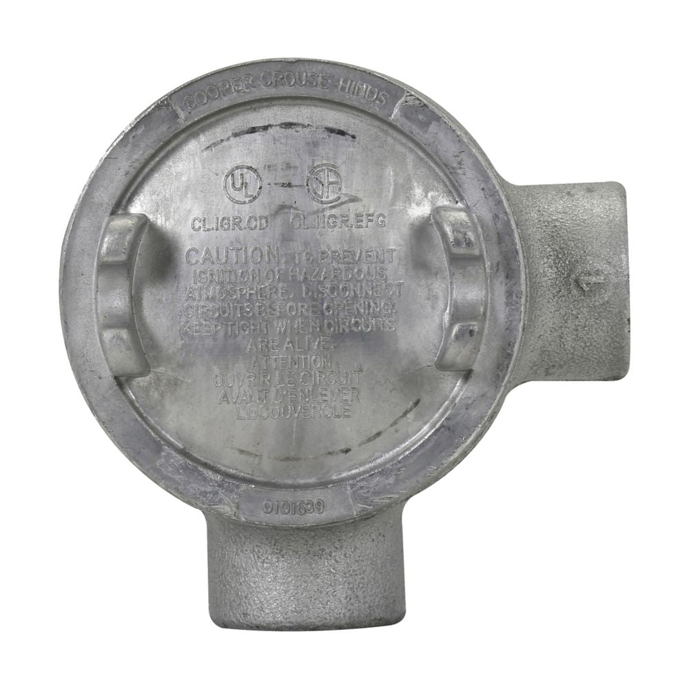 GUAL69 - Eaton Crouse-Hinds Series - 2" Condulet GUA Conduit Outlet Box with Cover