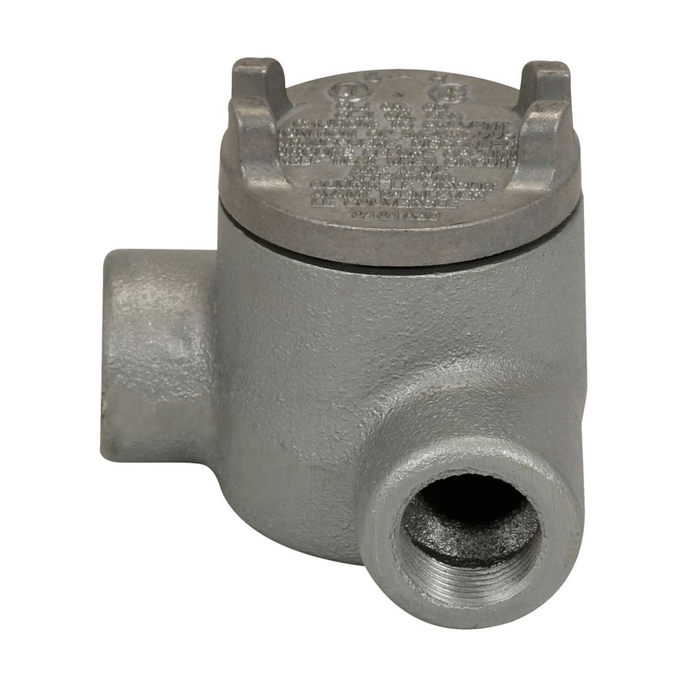 GUAN24 - Eaton Crouse-Hinds Series - 3/4" Condulet GUA Conduit Outlet Box with Cover