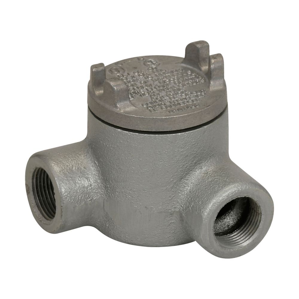 GUAN24 - Eaton Crouse-Hinds Series - 3/4" Condulet GUA Conduit Outlet Box with Cover