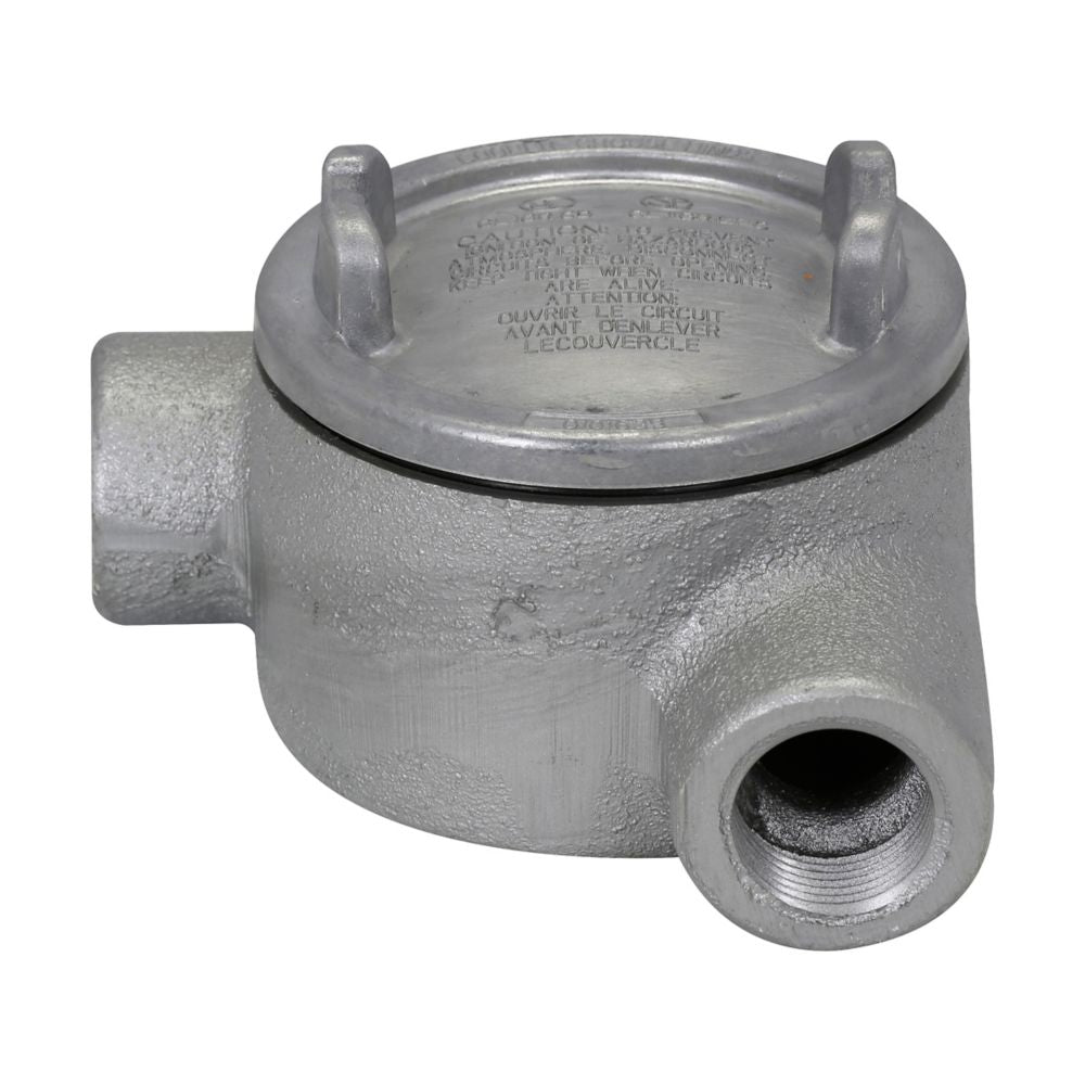 GUAN36 - Eaton Crouse-Hinds Series - 1" Condulet GUA Conduit Outlet Box with Cover
