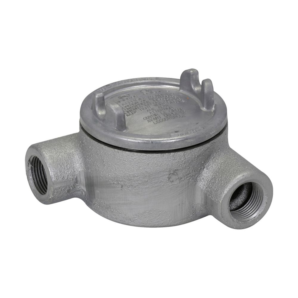 GUAN36 - Eaton Crouse-Hinds Series - 1" Condulet GUA Conduit Outlet Box with Cover