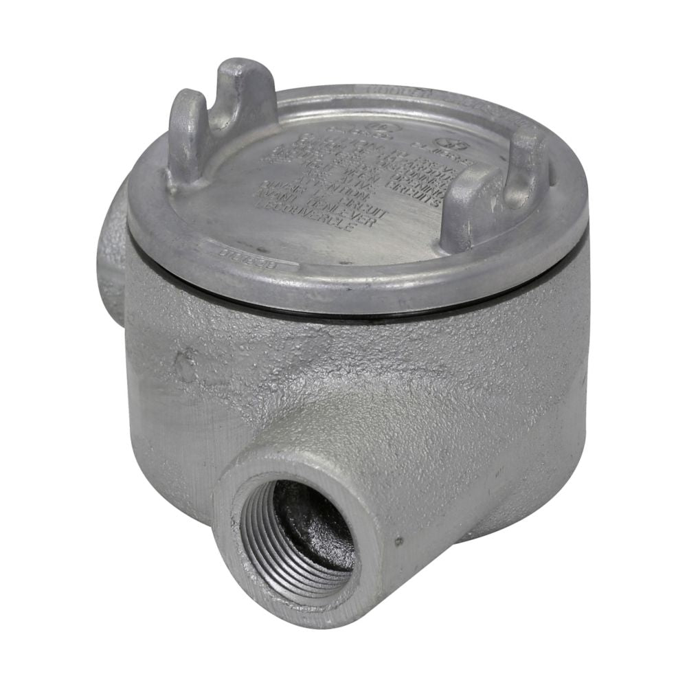 GUAN26 - Eaton Crouse-Hinds Series - 3/4" Condulet GUA Conduit Outlet Box with Cover