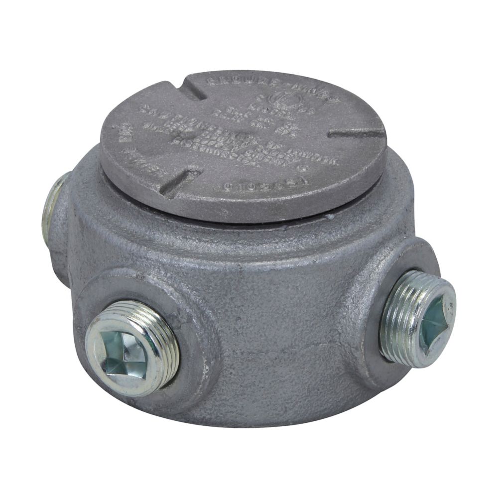 GUR1 - Eaton Crouse-Hinds Series - 1/2" Condulet GUR Conduit Outlet Box With Cover