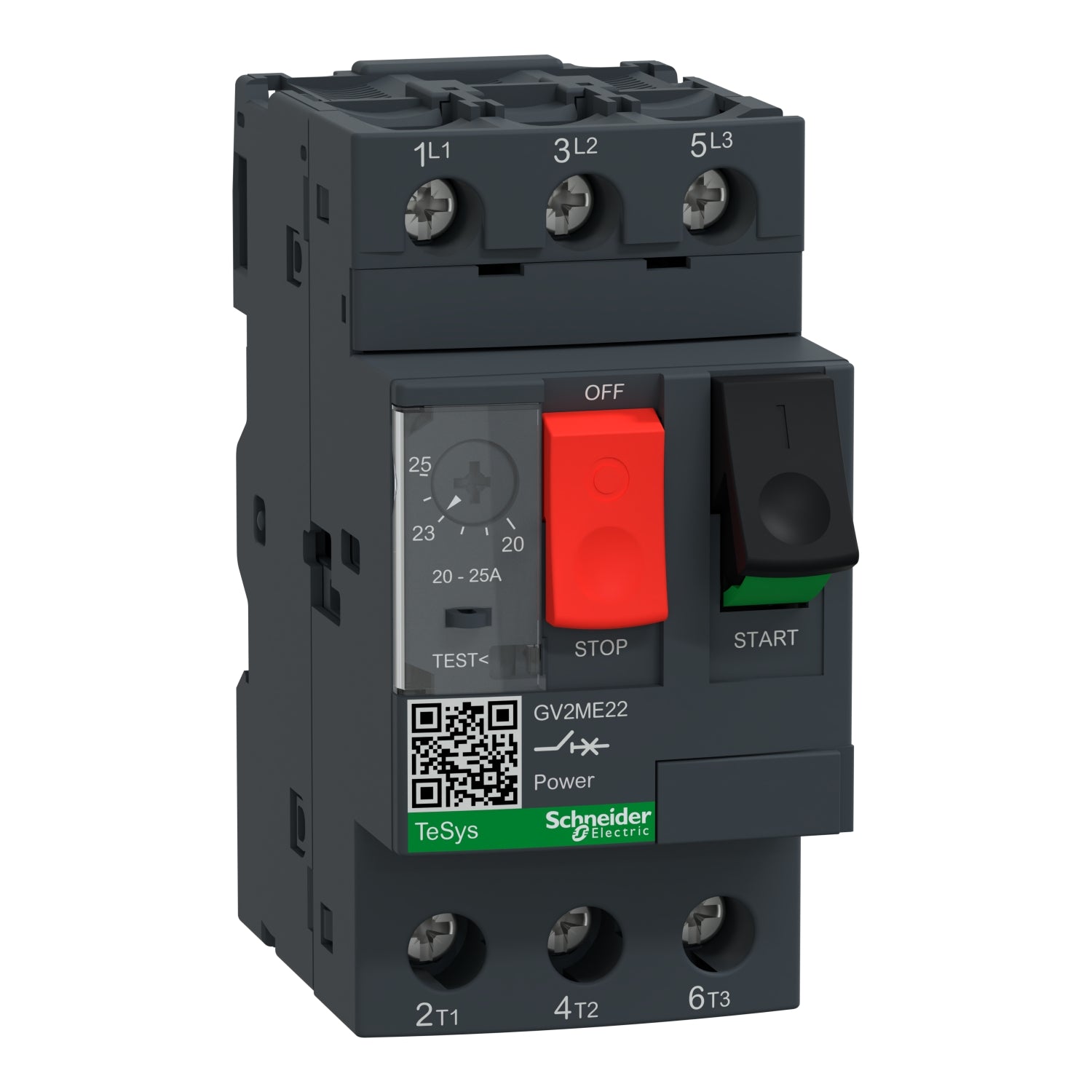 GV2ME22 - Schneider Electric - 25 Amp Square D Electric Manual Starter