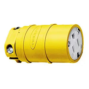 HBL1547 - Hubbell Wiring Device-Kellems - 15A 125V Straight Female Connector Body Elasto-Grip Dust-Tight